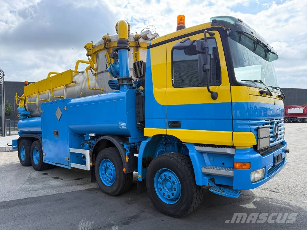 Mercedes-Benz Actros 4140 8x4 KOKS MEGAVAC 8000 ADR Tørsuger Paine-/imuautot