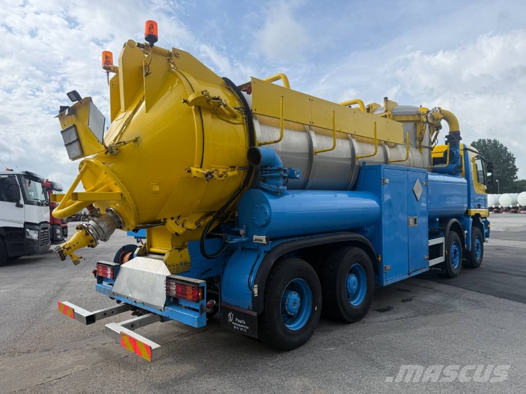 Mercedes-Benz Actros 4140 8x4 KOKS MEGAVAC 8000 ADR Tørsuger Paine-/imuautot