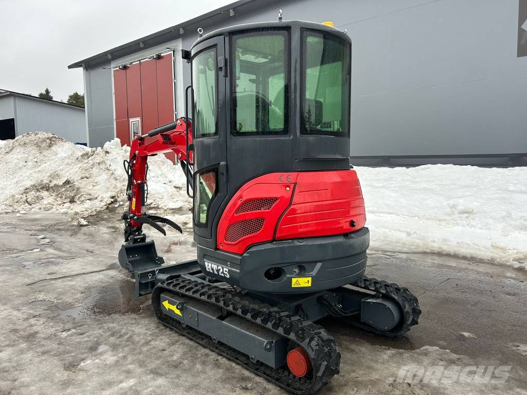 JPC HT25 LEVEÄVÄ ALAVAUNU Mini excavadoras < 7t