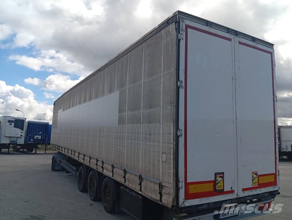 Berger CURTAIN MEGA - LIFTING ROOF Semirremolques de caja de lona
