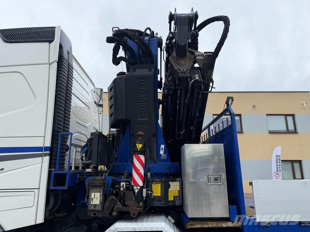 Volvo FH550 8X2 EURO6 + FASSI F660 + JIB Smagās mašīnas ar celtni
