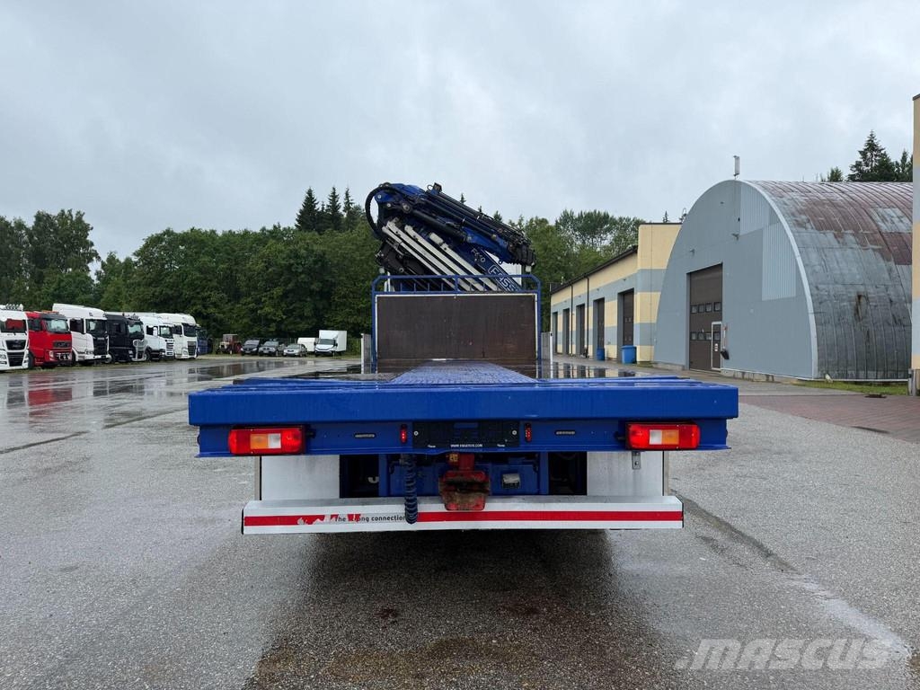Volvo FH550 8X2 EURO6 + FASSI F660 + JIB Smagās mašīnas ar celtni