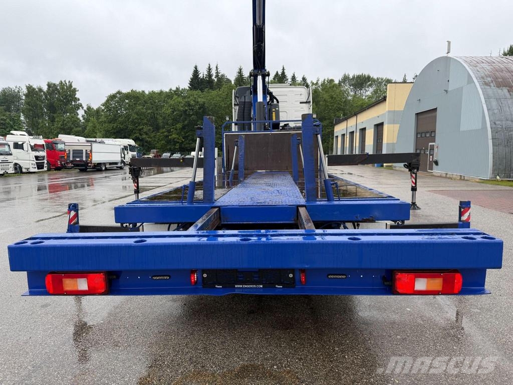 Volvo FH550 8X2 EURO6 + FASSI F660 + JIB Smagās mašīnas ar celtni