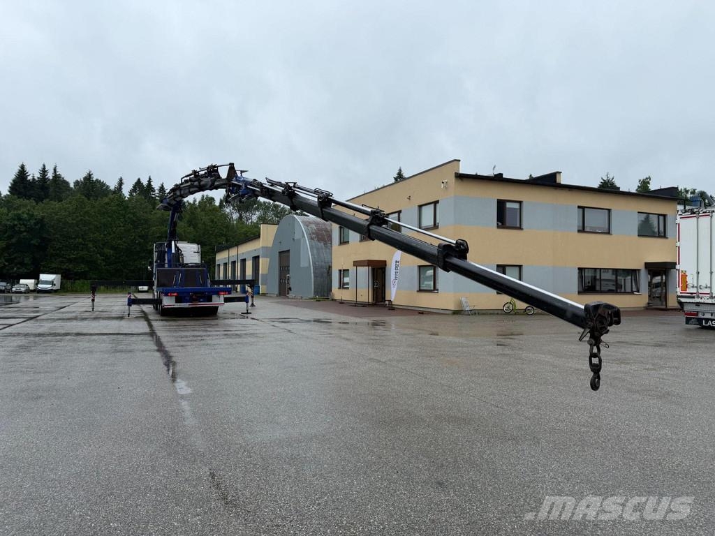 Volvo FH550 8X2 EURO6 + FASSI F660 + JIB Smagās mašīnas ar celtni