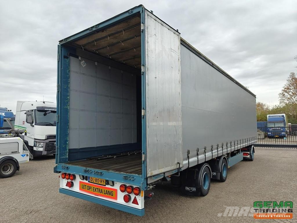 Pacton Trailers TBD.232 12.2m + DXX.110 Dolly (2022) - 2- Tovarne prikolice sa ciradom
