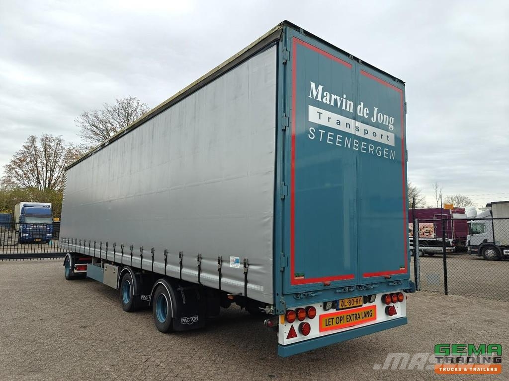 Pacton Trailers TBD.232 12.2m + DXX.110 Dolly (2022) - 2- Tovarne prikolice sa ciradom
