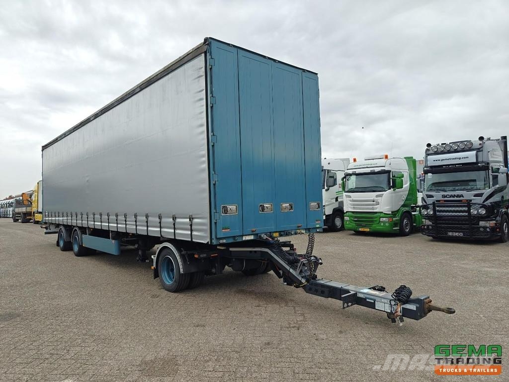 Pacton Trailers TBD.232 12.2m + DXX.110 Dolly (2022) - 2- Tovarne prikolice sa ciradom
