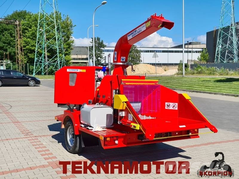 Teknamotor Skorpion 250 SDTG Wood Chipper Trituradoras de madera
