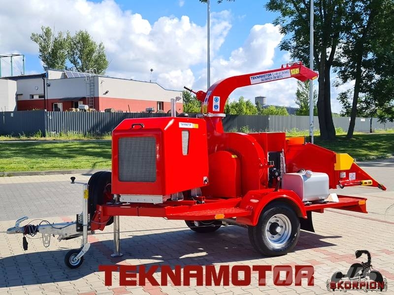 Teknamotor Skorpion 250 SDTG Wood Chipper Trituradoras de madera