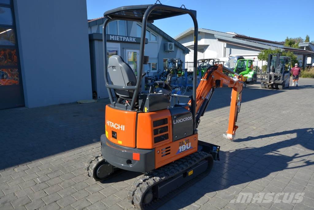 Hitachi ZX 19 U-6 Mini rýpadlá < 7t