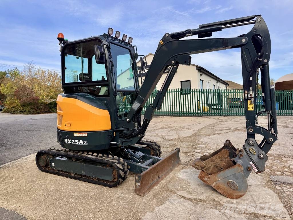 Hyundai HX 25 AZ Minigravemaskiner