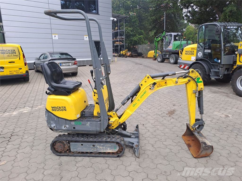 Wacker Neuson 803 Excavadoras sobre orugas