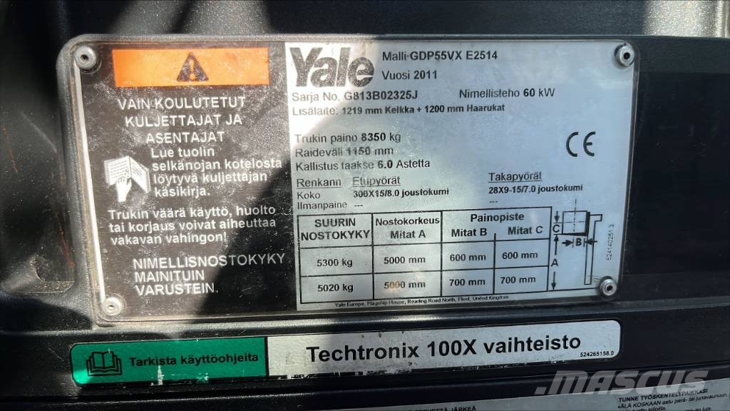 Yale GDP 55 VX 柴油叉车