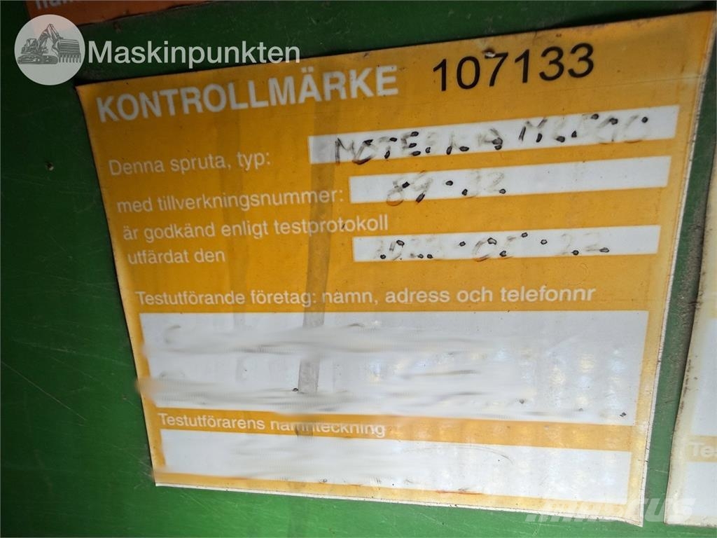 Moteska M2500 Ρυμουλκούμενα ψεκαστικά