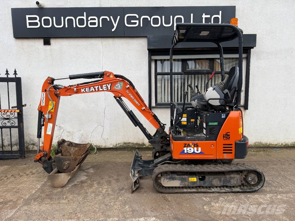 Hitachi ZX 19 U-6 YLR, 2021, Liverpool, Lancashire, United Kingdom