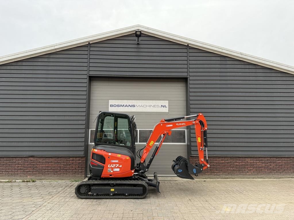 Kubota U27 hi-spec minigraver NIEUW €615 LEASE Miniexcavadoras