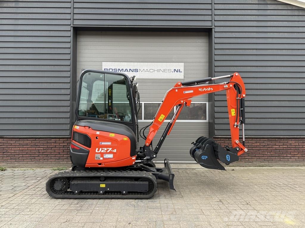 Kubota U27 hi-spec minigraver NIEUW €615 LEASE Miniexcavadoras