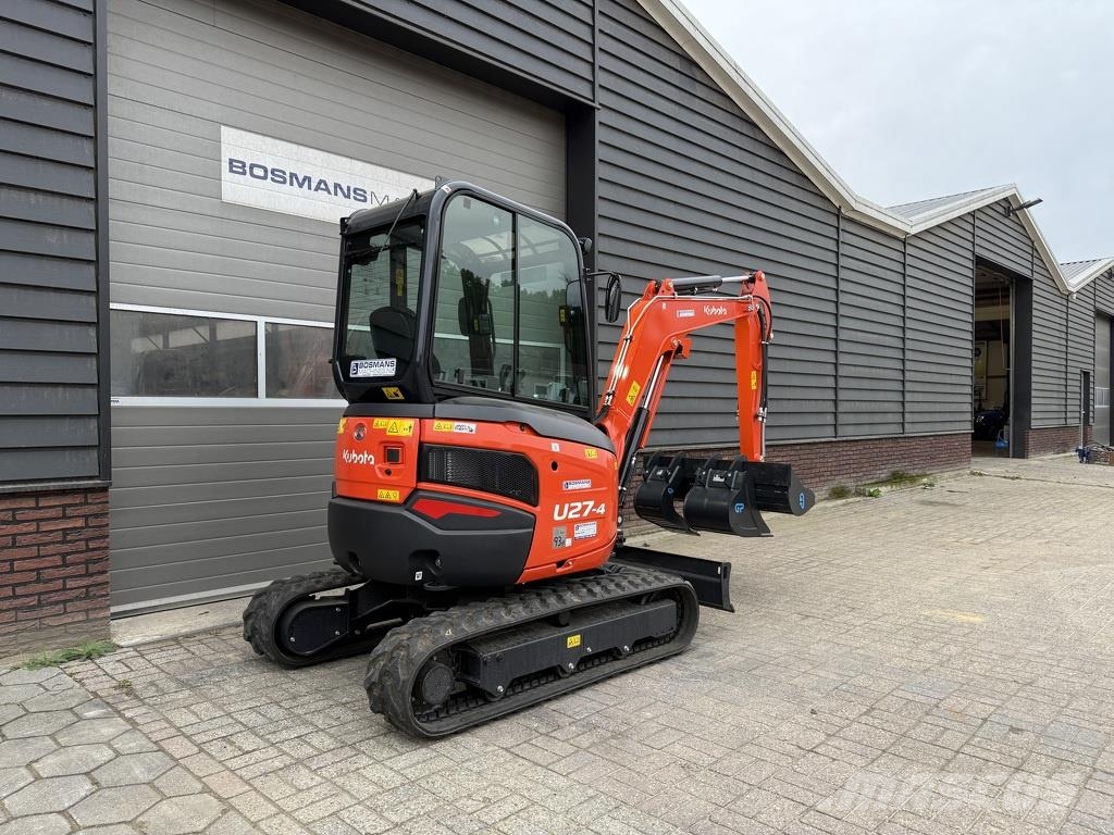 Kubota U27 hi-spec minigraver NIEUW €615 LEASE Miniexcavadoras