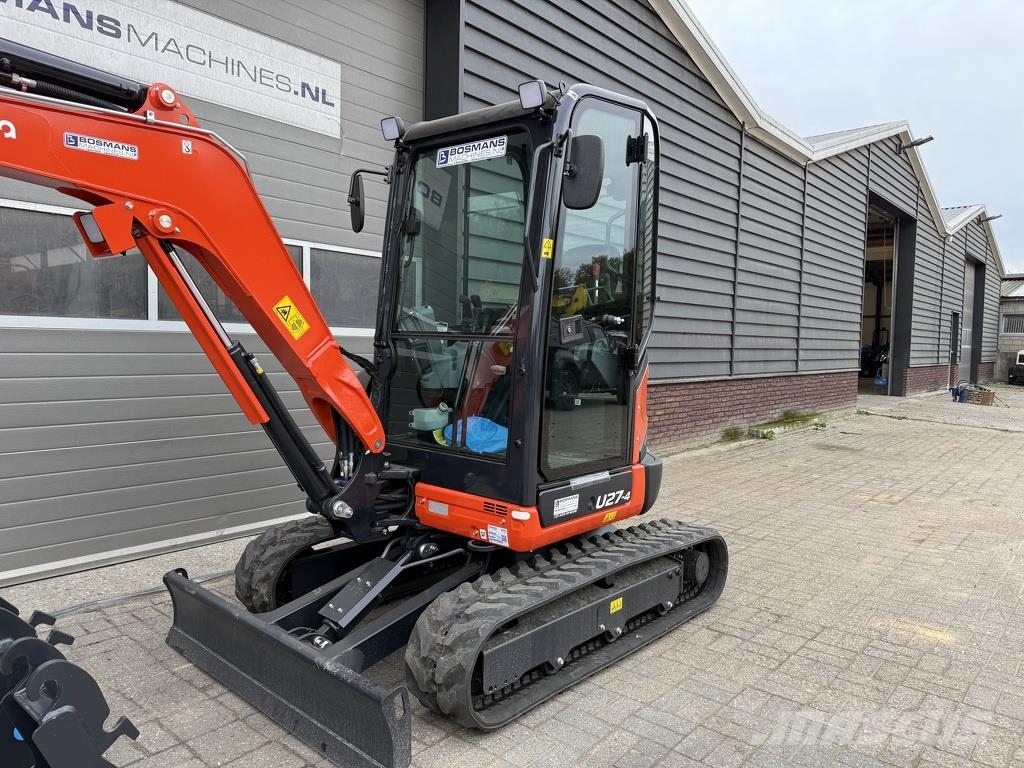 Kubota U27 hi-spec minigraver NIEUW €615 LEASE Miniexcavadoras