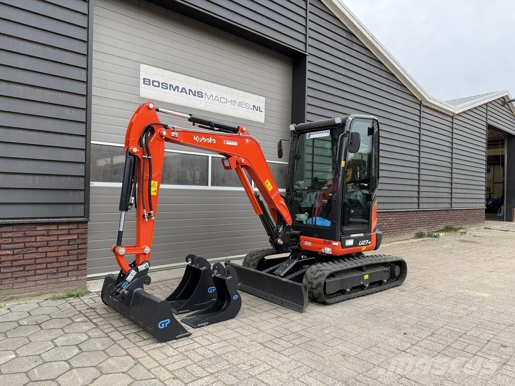 Kubota U27 hi-spec minigraver NIEUW €615 LEASE Miniexcavadoras