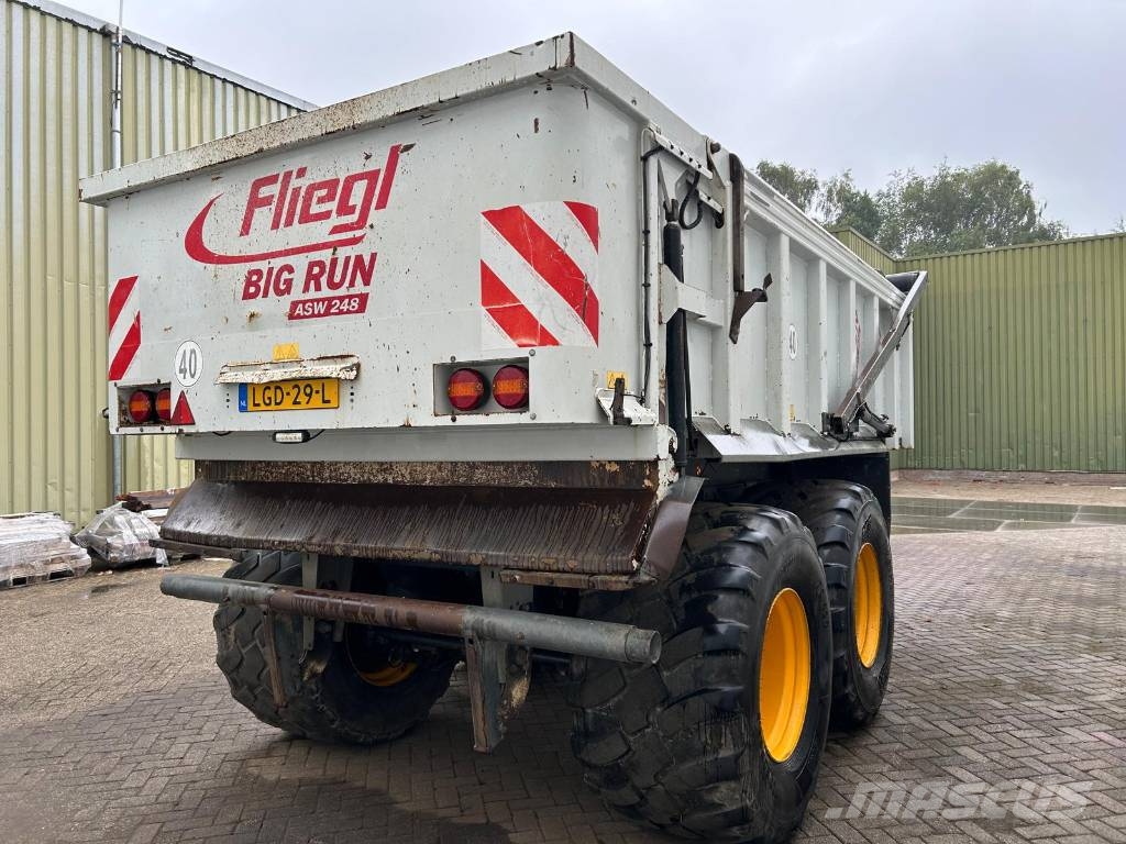 Fliegl ASW 248 Schuifdumper Bañeras