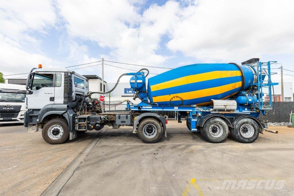 MAN TGS 18.400 BLS-4X4+LIEBHERR 10M3(2018) Betoniere