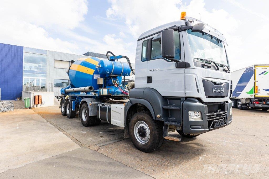 MAN TGS 18.400 BLS-4X4+LIEBHERR 10M3(2018) Betoniere