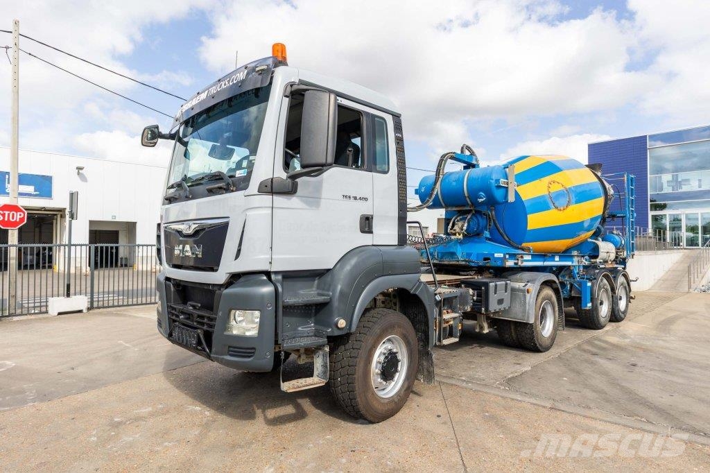 MAN TGS 18.400 BLS-4X4+LIEBHERR 10M3(2018) Betoniere