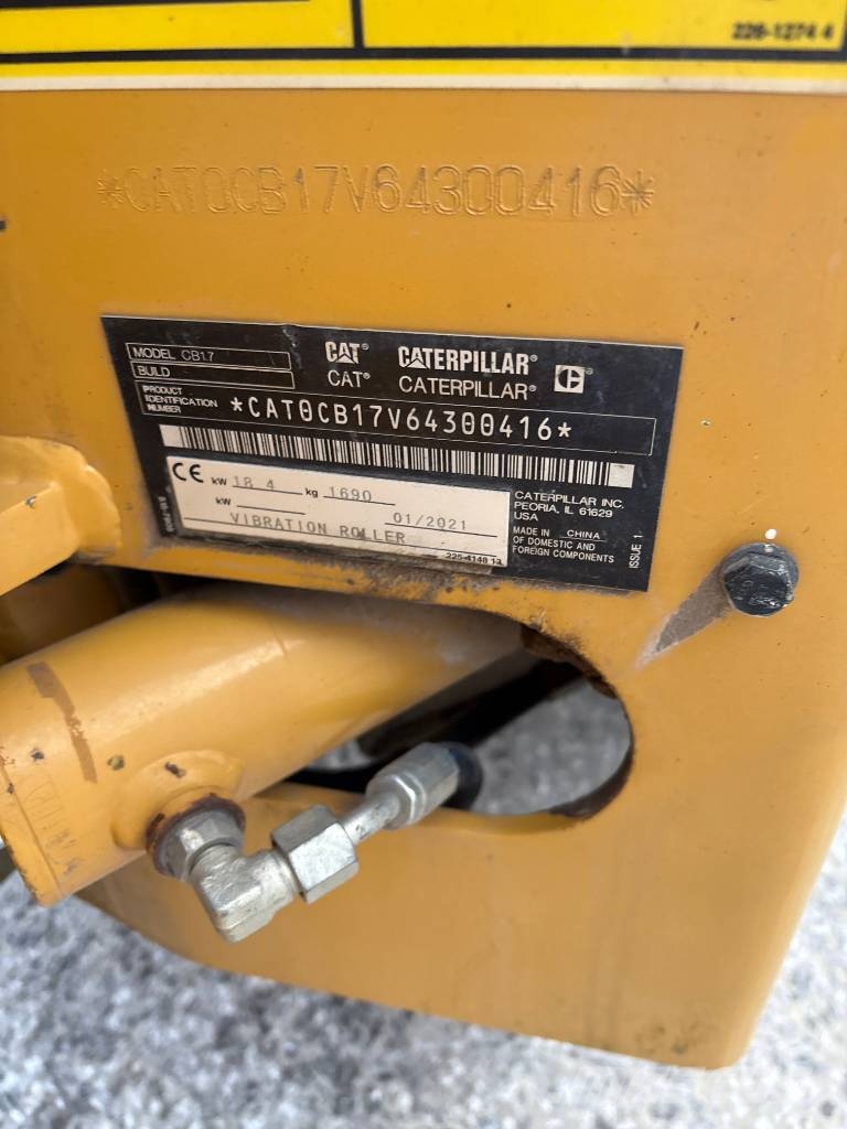 CAT CB 1.7 Tandemwalzen