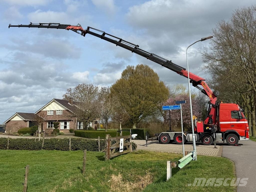 Volvo FH 8x2 CRANE PALFINGER 74tm/Flyjib /WINCH!!TOP NL Trækkere