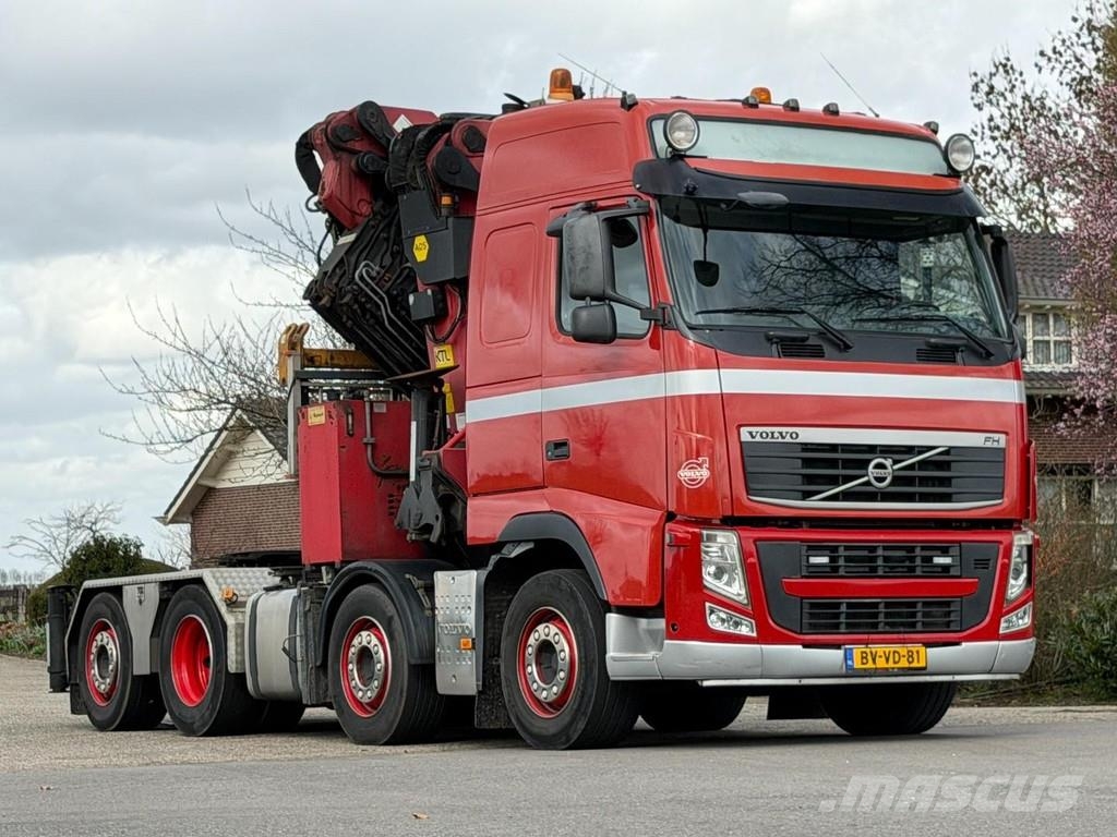 Volvo FH 8x2 CRANE PALFINGER 74tm/Flyjib /WINCH!!TOP NL Tegljači