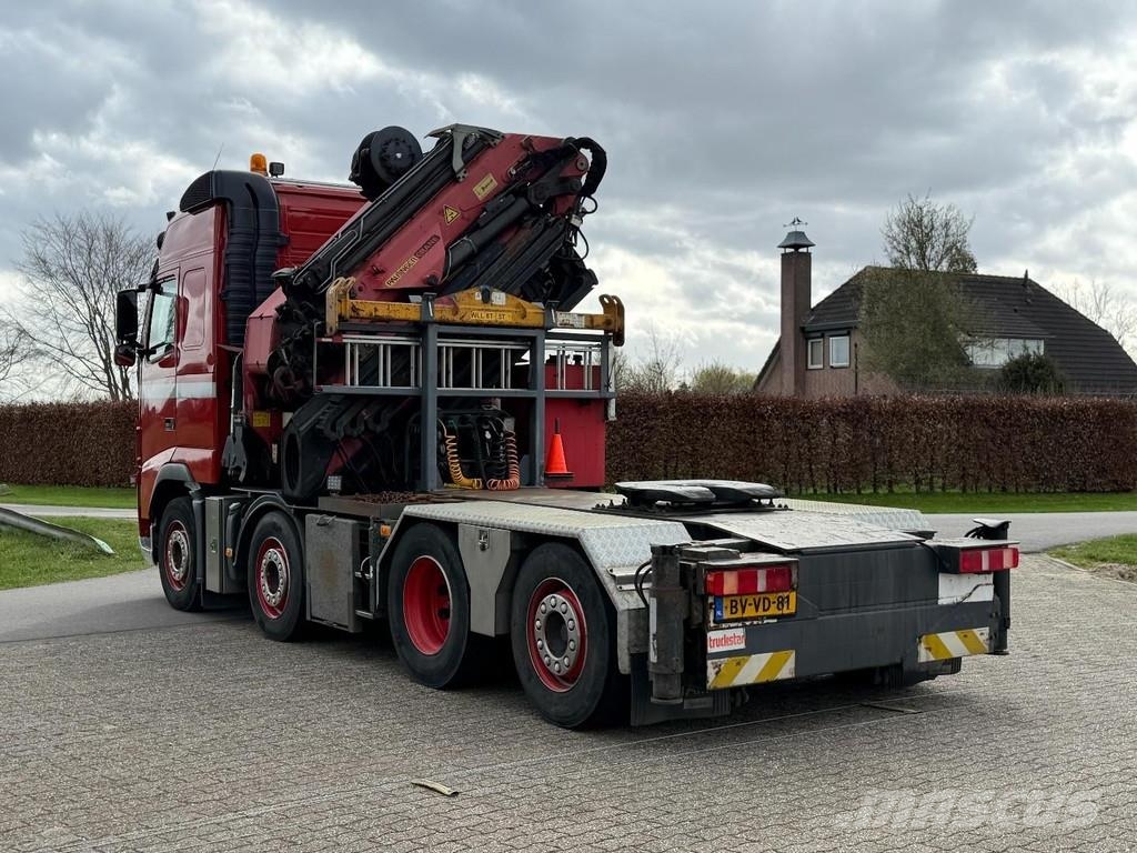 Volvo FH 8x2 CRANE PALFINGER 74tm/Flyjib /WINCH!!TOP NL Trækkere