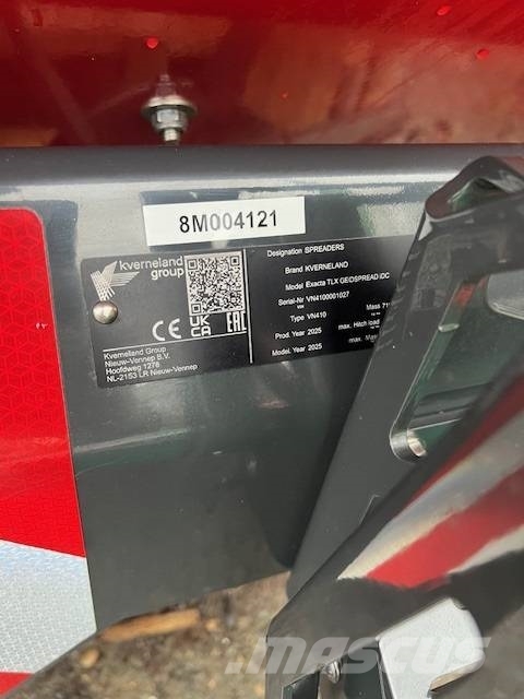 Kverneland EXACTA TLX1875G3 Mineral spreaders