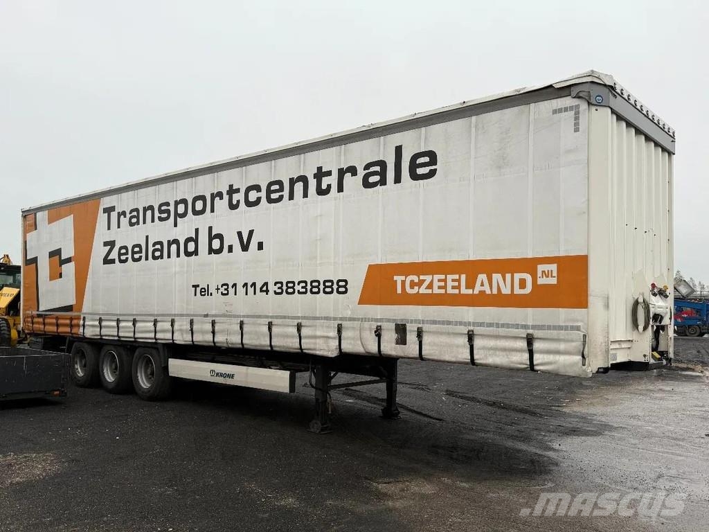Krone SD - 3 AXLE + SLIDING ROOF Poluprikolice sa ceradom