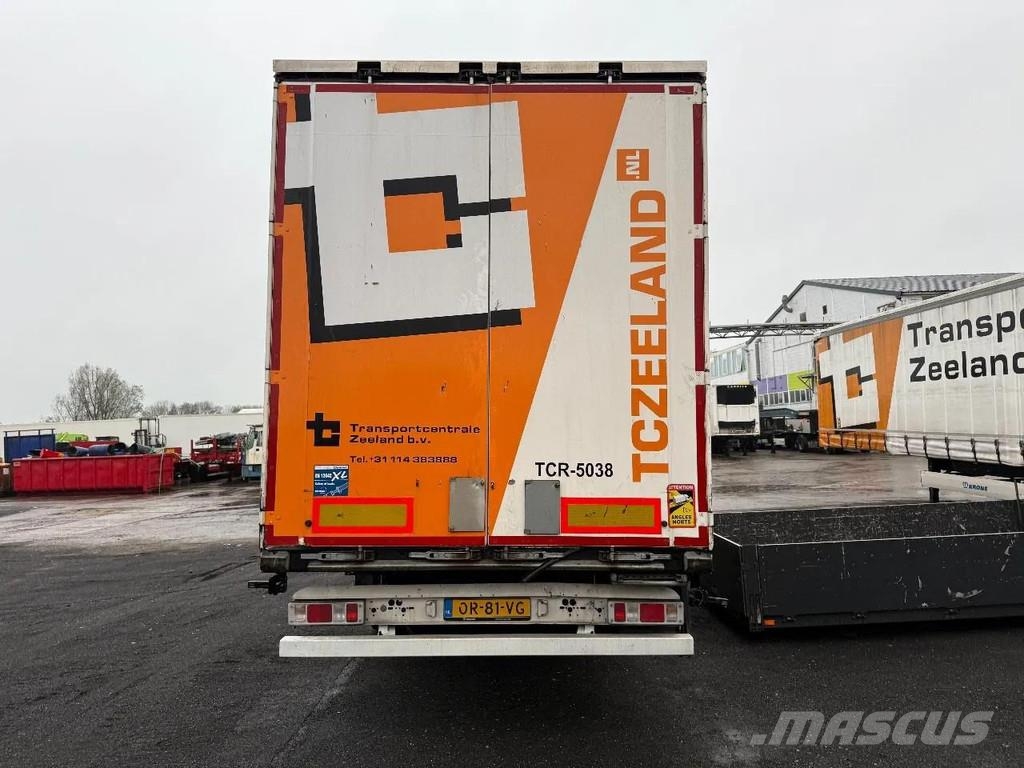 Krone SD - 3 AXLE + SLIDING ROOF Poluprikolice sa ceradom