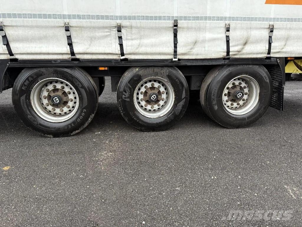 Krone SD - 3 AXLE + SLIDING ROOF Poluprikolice sa ceradom
