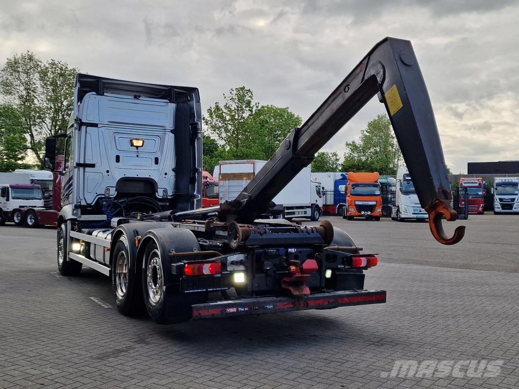 Mercedes-Benz Actros 2558 6x2 - AJK Hooklift 20T - Euro 6 - 4.60 Camiones polibrazo