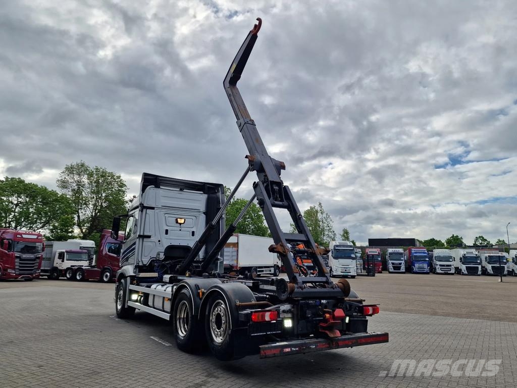 Mercedes-Benz Actros 2558 6x2 - AJK Hooklift 20T - Euro 6 - 4.60 Camiones polibrazo