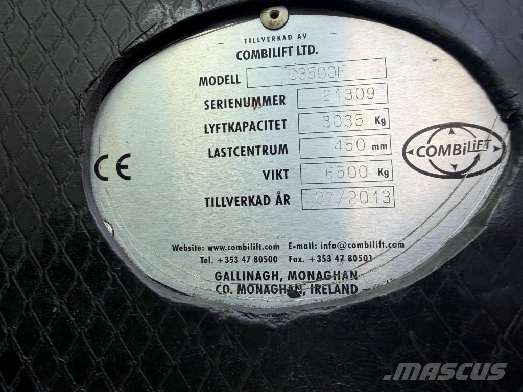 Combilift C3500E Šakiniai krautuvai su privažiavimu iš visų keturių pusių