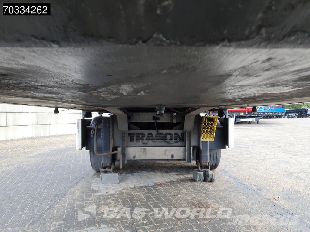 Tracon TRT0 2 axles LZV City Steering Tailgate Koel-vries opleggers