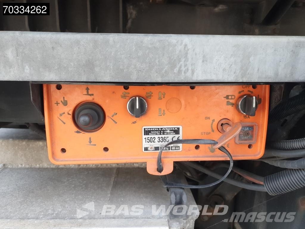Tracon TRT0 2 axles LZV City Steering Tailgate Koel-vries opleggers