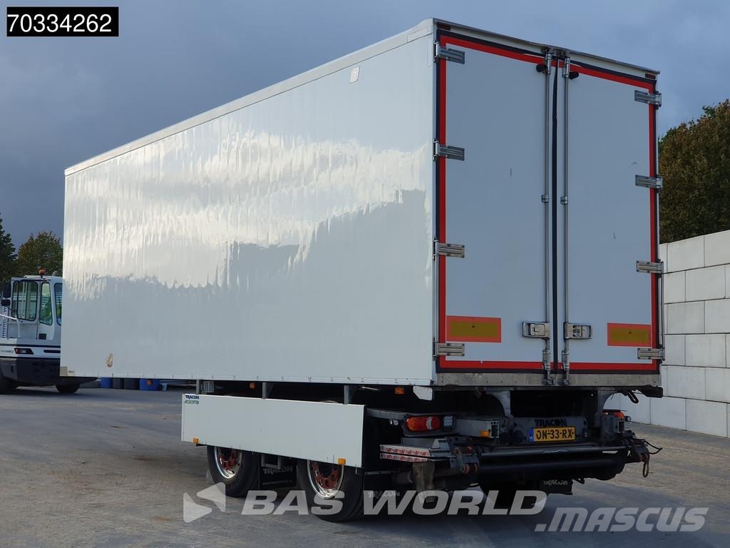 Tracon TRT0 2 axles LZV City Steering Tailgate Koel-vries opleggers