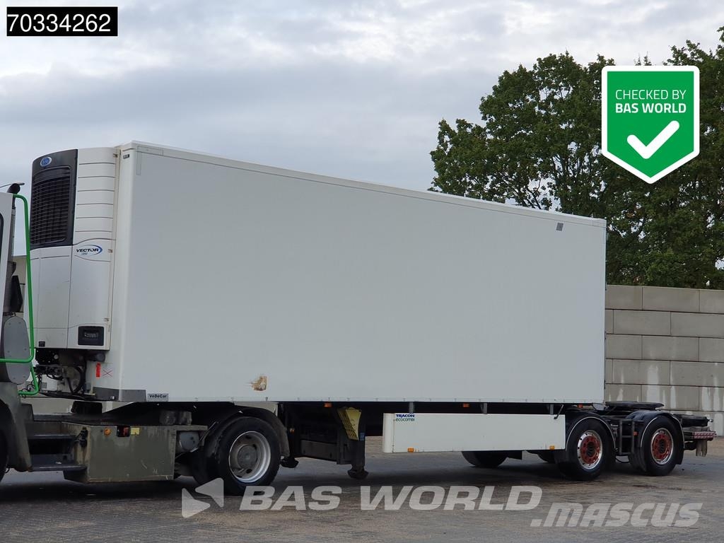 Tracon TRT0 2 axles LZV City Steering Tailgate Koel-vries opleggers