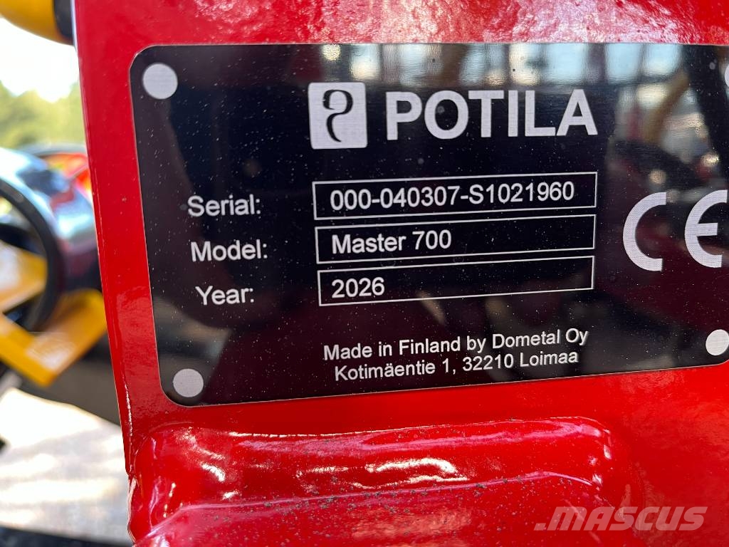 Potila Master 700 Hydr. etulata +JH ESITTELYKONE ! Пружинные бороны