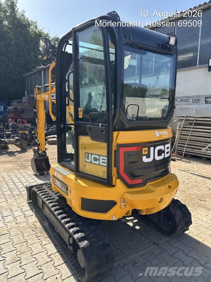 JCB 26C-1 inkl. HS03 Schnellwechsler Miniescavatori