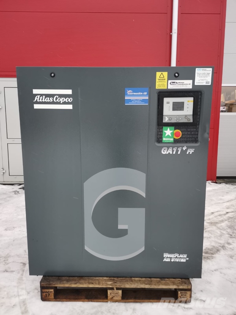 Atlas Copco Generator, Elverk, Compressor, Kompressor Compressors