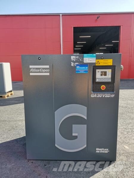 Atlas Copco Generator, Elverk, Compressor, Kompressor Compressors