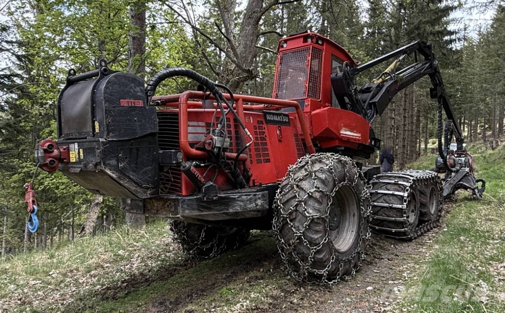 Komatsu 901TX Харвестери