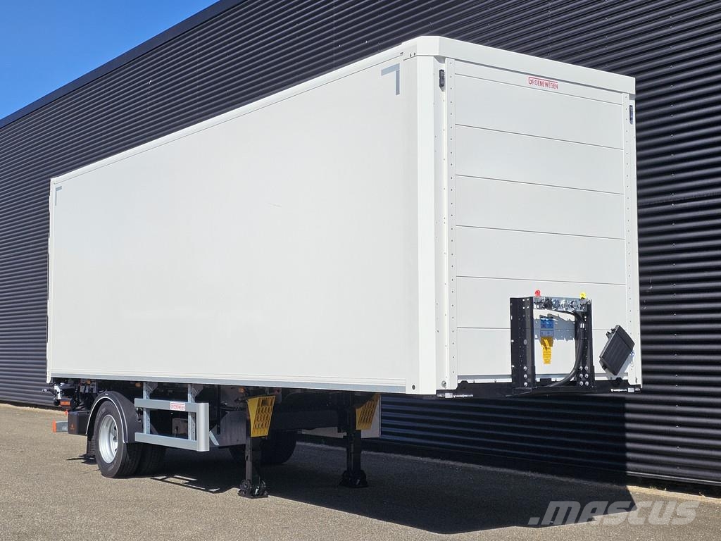 Groenewegen CITY - 835 cm / LAADKLEP Semirremolques con carrocería de caja