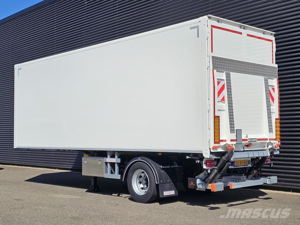 Groenewegen CITY - 835 cm / LAADKLEP Semirremolques con carrocería de caja